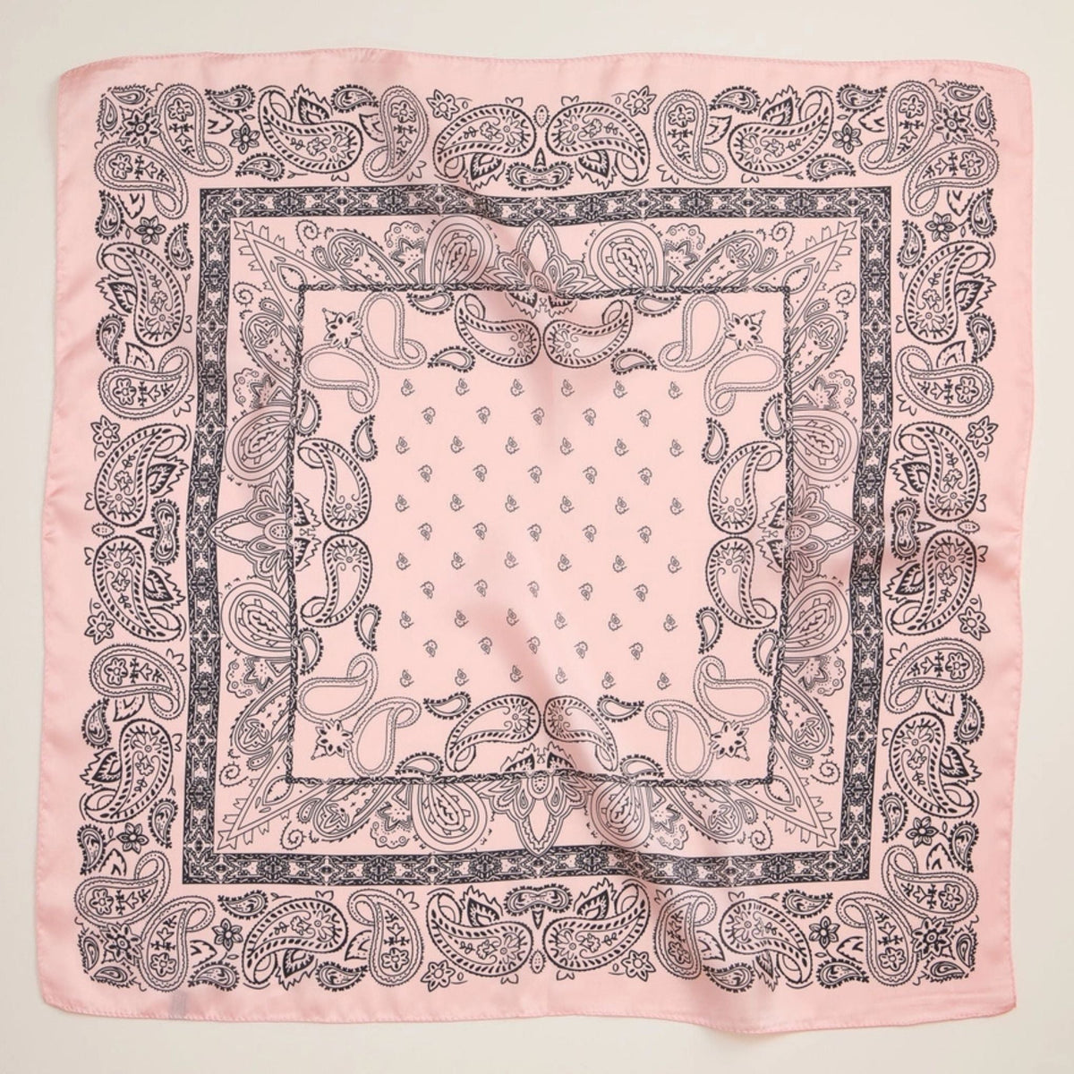 Classic Vegan Silk Bandana Scarf