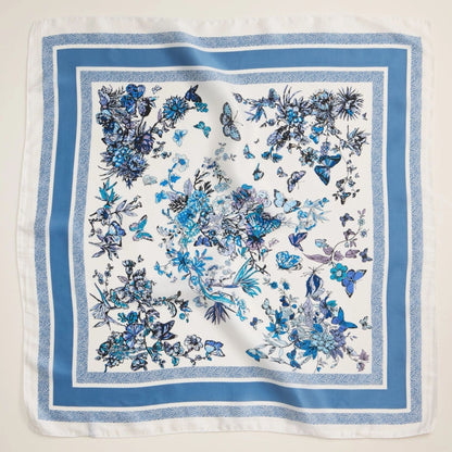 Classic Vegan Silk Bandana Scarf