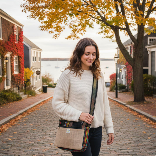 Hemp Crossbody Bag