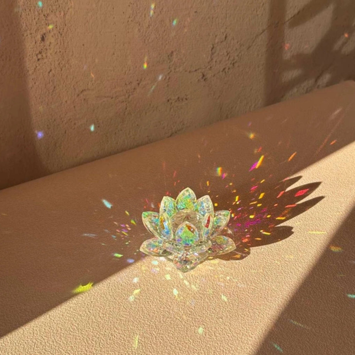 Lotus Flower Desktop Suncatcher